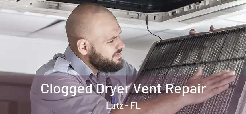 Clogged Dryer Vent Repair Lutz - FL