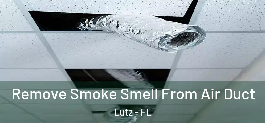 Remove Smoke Smell From Air Duct Lutz - FL
